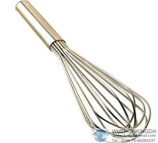 Metal egg whisk