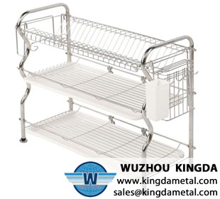 3 Tier wire dish rack