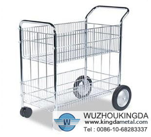 Wire basket carts