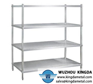 4-layer Stainless Steel Kitchen Shelves