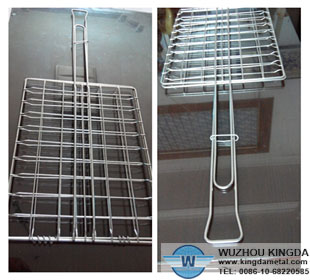 BBQ stainless steel grill baskets