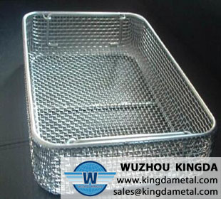 Basket for medical sterilization