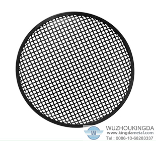 Black Metal Speaker Grill