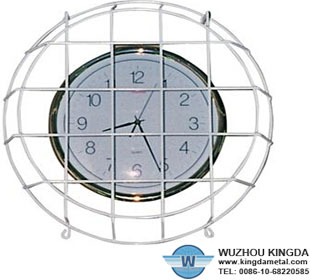 Clock protective cage