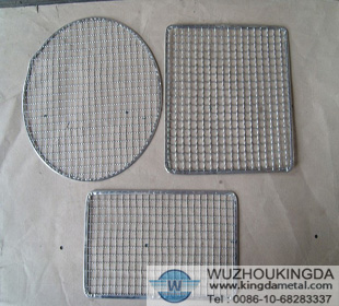 Galvanized barbeque grill