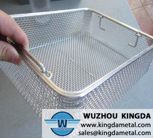 Instruments sterilization basket