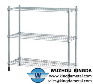 Kitchen stainless steel storage shelf