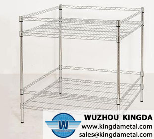 Kitchen stainless steel wire shelf