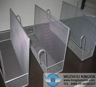 Magazine storage basket