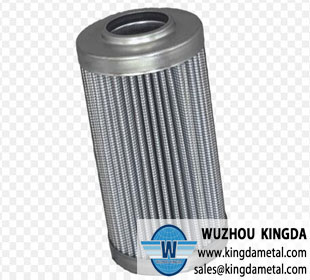 Mesh pleated filter cartridge