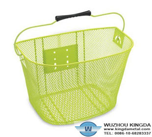 Metal mesh basket