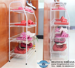 Metal shoe rack