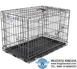 Metal mesh pet cage