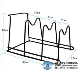 Metal wire rack