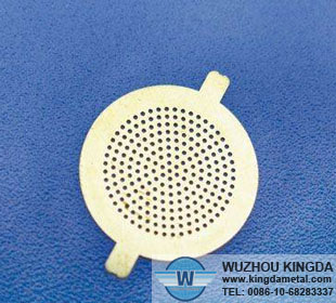 Micro speaker etching metal mesh