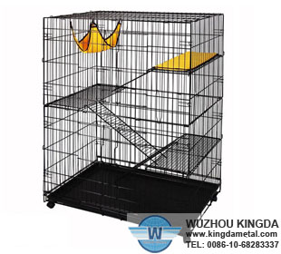 PVC coated animal cat cage