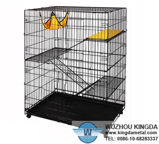 PVC coated animal cat cage