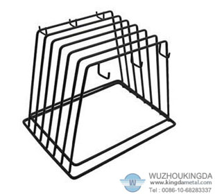 PVC coated chopping board rack