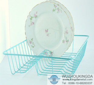 PVC coated vintage dish rack