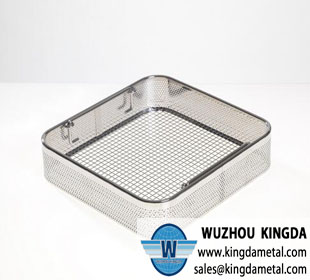 Perforated medical basket