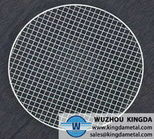 Round BBQ grill net