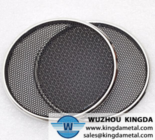 Stainless speaker grille