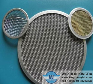 Stainless steel filter disc