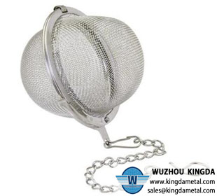 Stainless steel silver tea ball