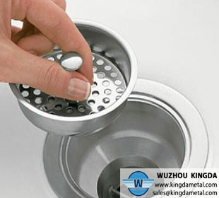 Stainless steel sink strainer for kitchen bathroom shower