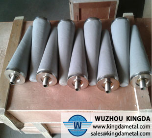Stainless steel sintered cone shaped filter