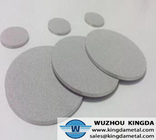 Stainless steel sintered powder filter