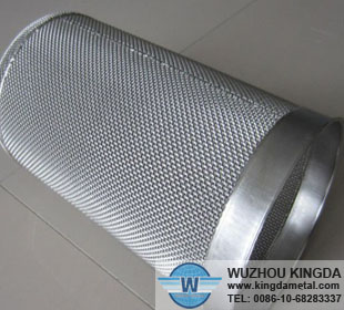 Stainless steel wire mesh filter element