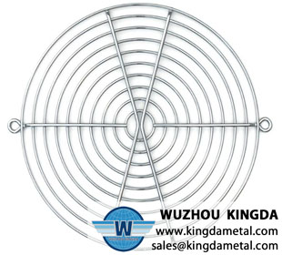 Steel wire fan guard