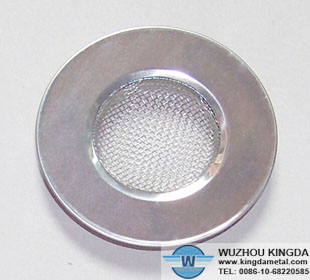 Strainer sink screen