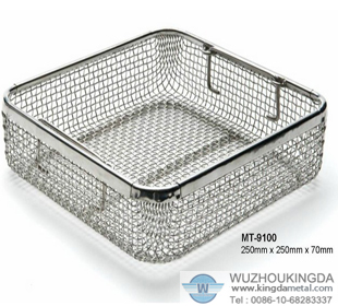 Stainless steel cleaning tray