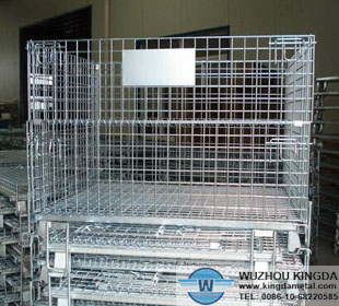 Wire mesh containers