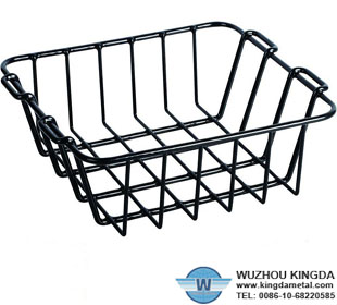 Wire storage bins for freezers