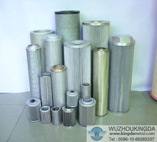 Woven mesh filter cartridge