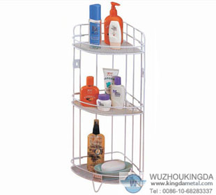 Bathroom corner rack