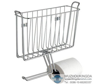 Bathroom magazine rack