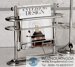 Bathroom magazine rack