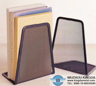 Bookshelve mesh metal