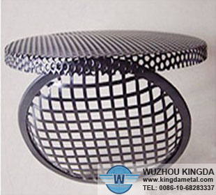 Chemical etching speaker mesh