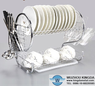 Chrome dish rack