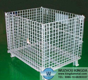 Collapsible Storage Wire Mesh Baskets