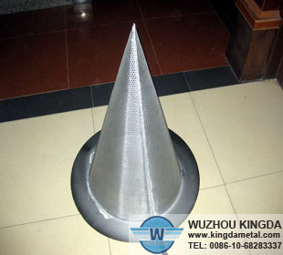 Cone shape screen filter