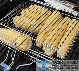 Corn rack for the grill