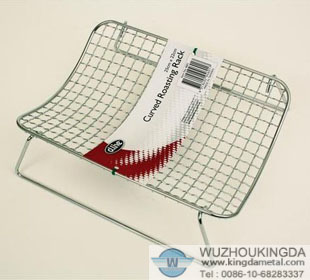 Cradle roasting rack