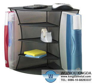 Desk corner organizer
