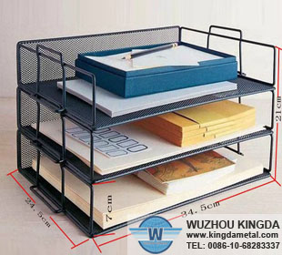 Desk paper tray